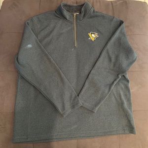 Pittsburgh Penguins 2XL 1/4 Zip Sweater